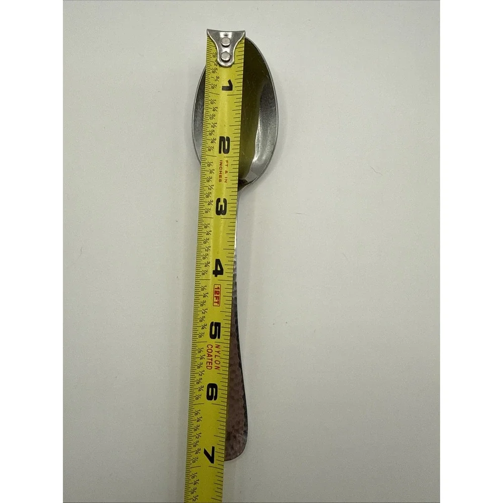 1 Hammered Antique Place‎ Spoon Reed & Barton 18/8 Luxury Stainless Korea Shiny
